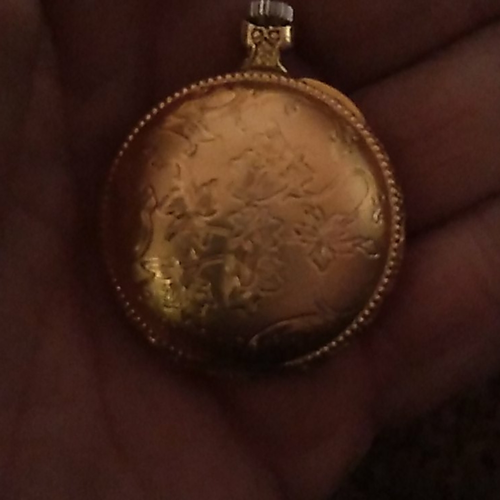 Ladies half hunter Waltham Watch Co pocket watch